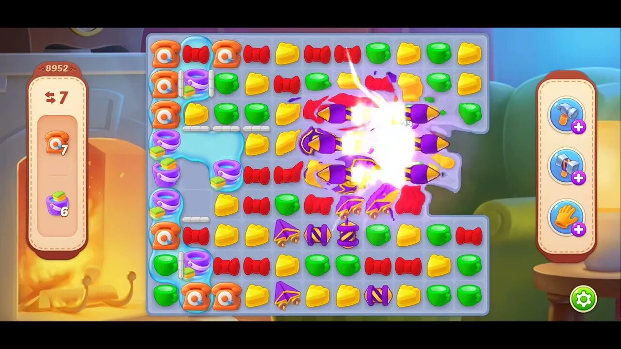 Playrix Homescapes Gameplay Walkthrough Level 8952