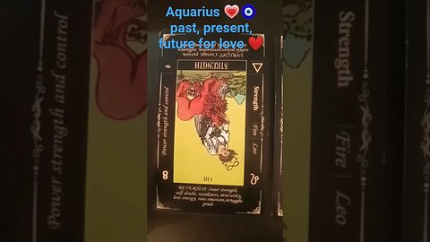 Aquarius ❤️🧿 past, present, future for love ❤️