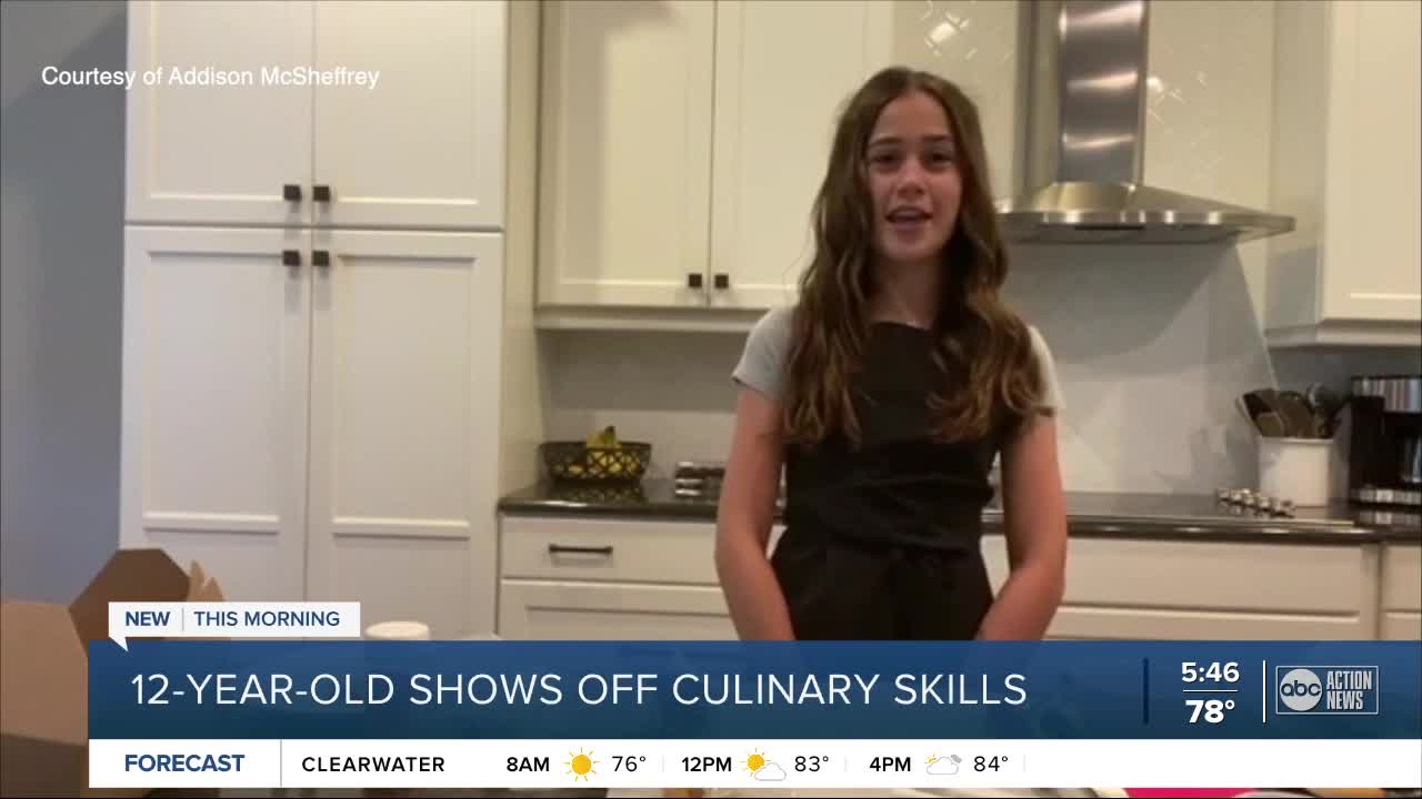 12-year-old Tampa baker wins local competition, session with The Cake Girl