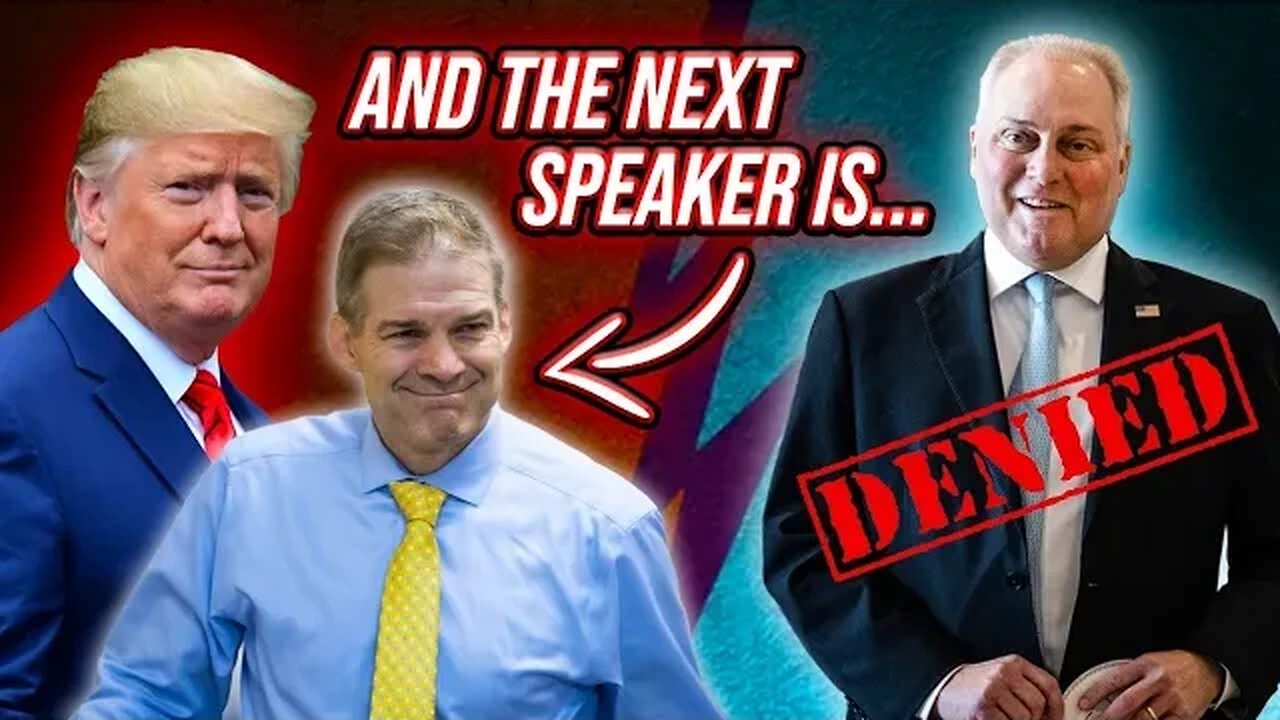 Seems Things May Be Turning Around! Steve Scalise Nominated Then Drops Out Speaker Race