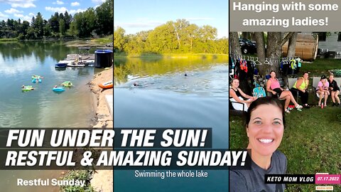 Fun Under The Sun! It's An Amazing Sunday! | KETO Mom Vlog