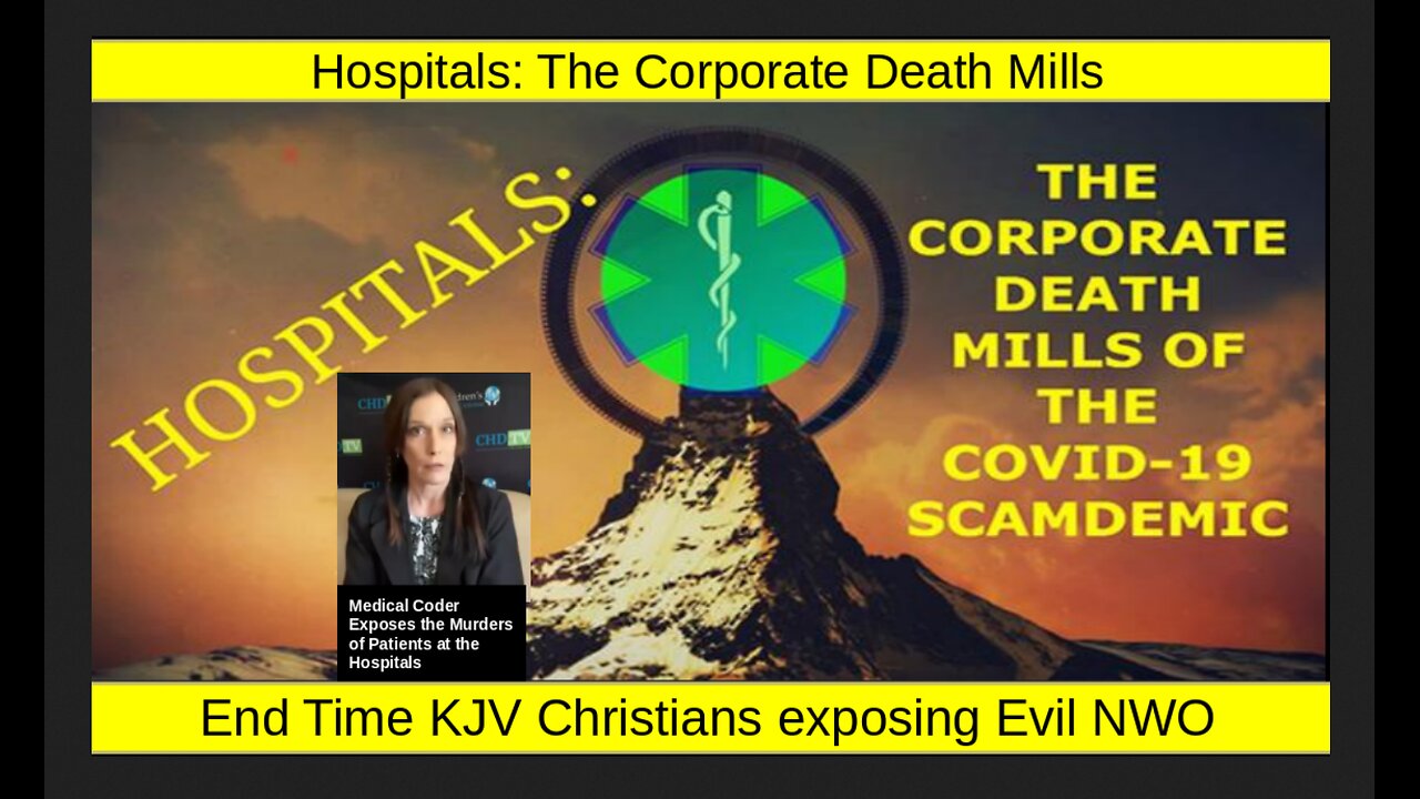 Hospitals: The Corporate Death Mills