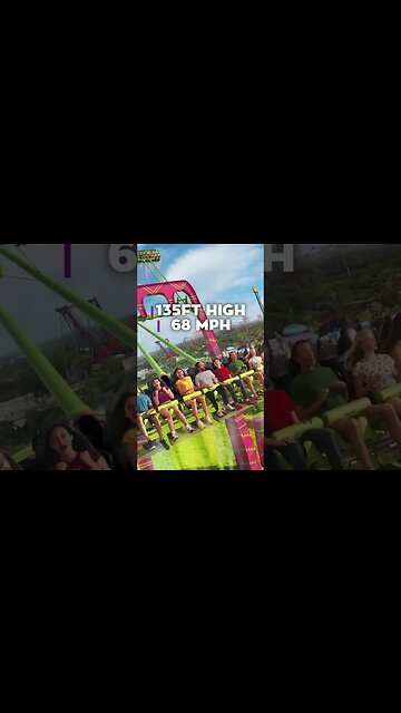 Busch Gardens Newest Attraction Incoming 😎💨 #shorts