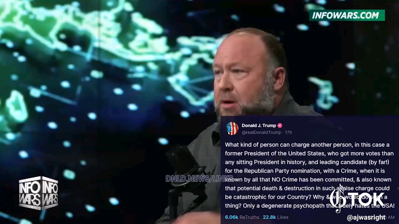 Alex Jones rant on eligitemate Government