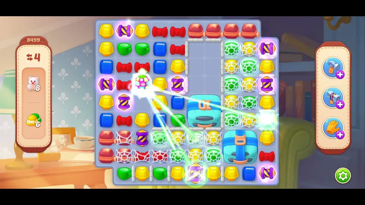 Playrix Homescapes Gameplay Walkthrough Level 8499