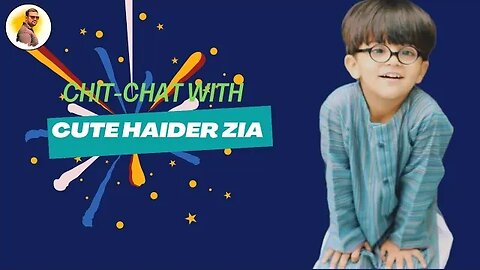 Chit-chat with Cute Haider Zia During BBQ || BBQ کے دوران حیدر کے ساتھ ضروری امور پر بات کرتے ہوئے