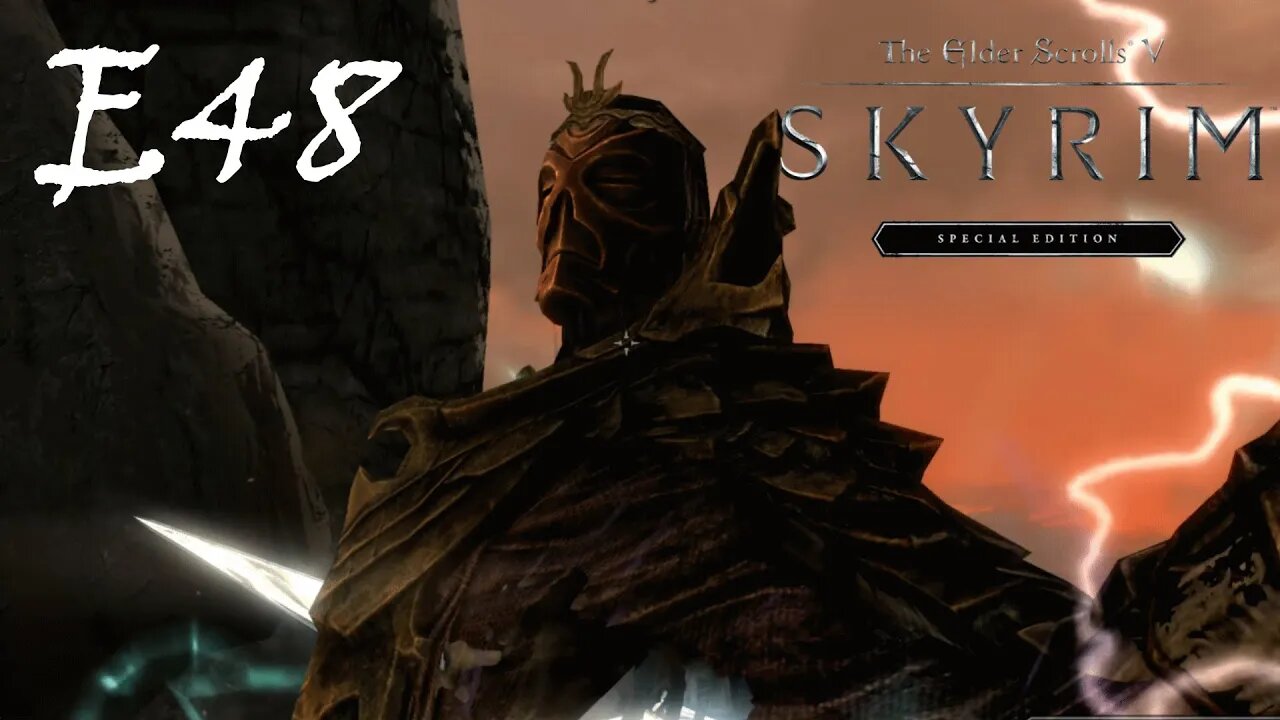 Skyrim // Pinemoon Cave - Volsung Mask // E48 - Blind Playthrough