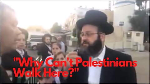 Hey there, what do you think about this racism right here? Israel / Palestine