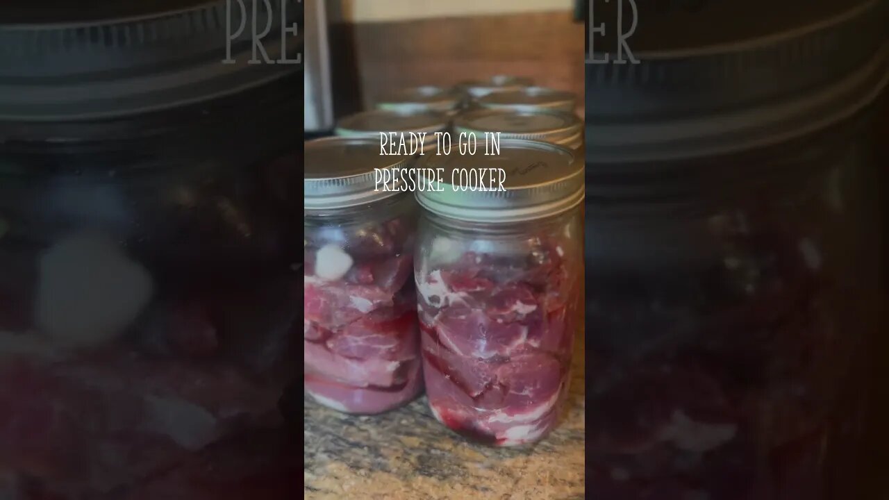 One minute guide to canning pork