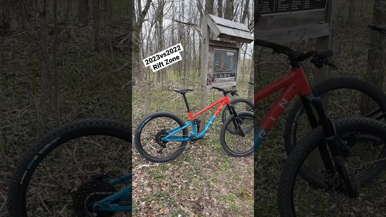 2023vs2022 Marin Rift Zone #mtb