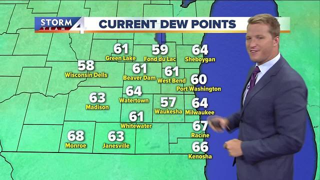 Dry, comfortable stretch of weather ahead