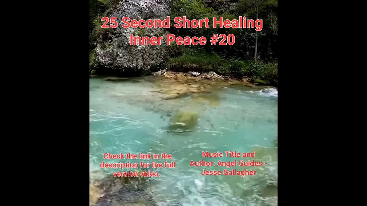 25 Second Short Healing Inner Peace | Meditation Music | Angel Guides | #20 #Meditation #shorts