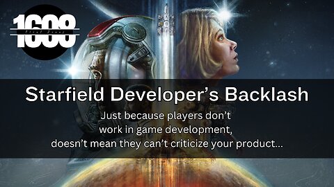 Starfield Developer Rants on Twitter