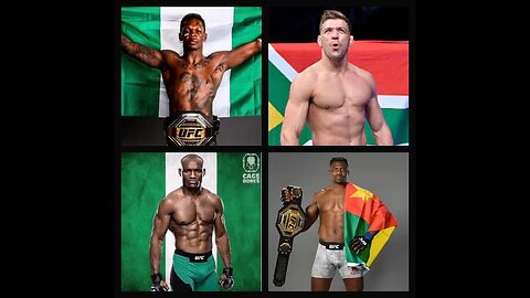 Israel Adesanya vs Dricus Du Plessis Broken Native