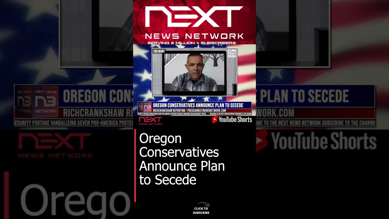 Oregon Conservatives Announce Plan to Secede #shorts