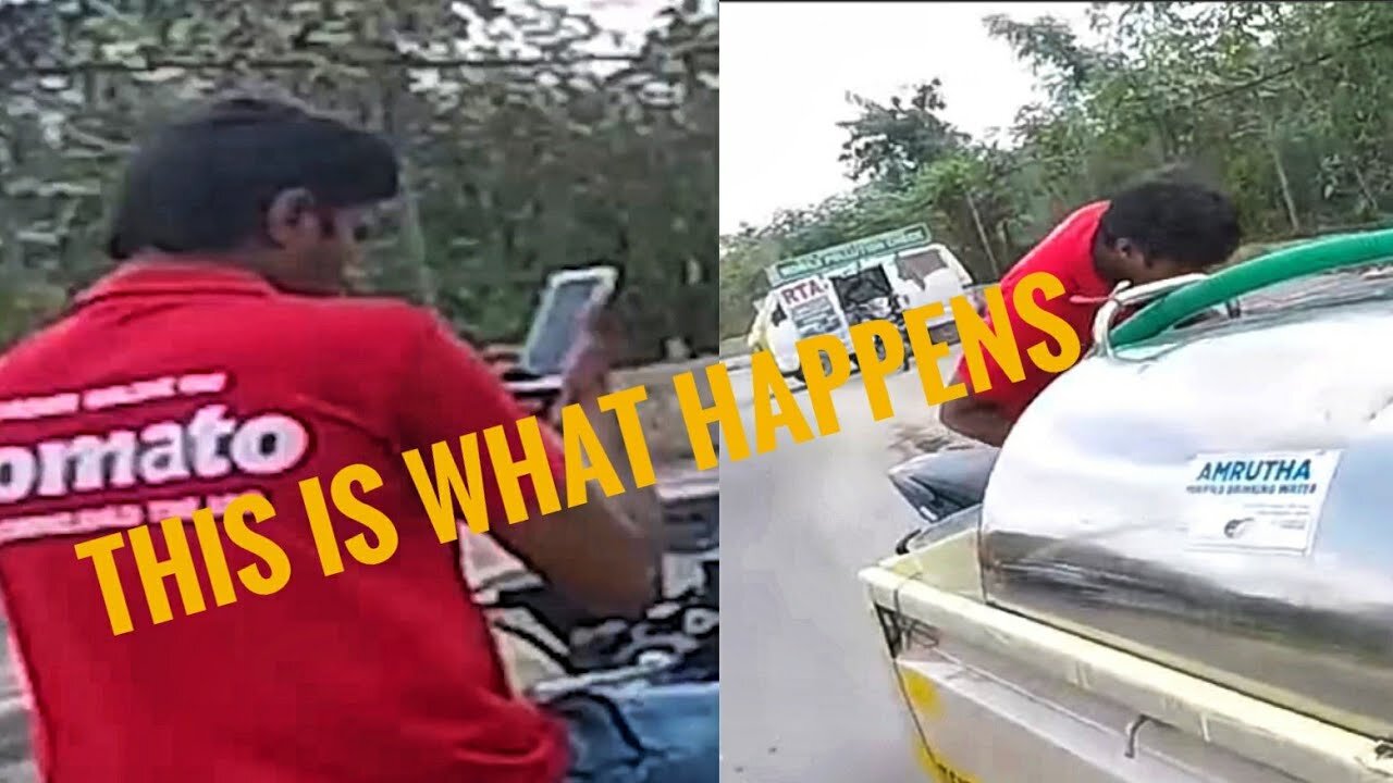 FUNNY ROAD ACCIDENT | BIKERS IN TROUBLE | CLOSE CALLS | BIKES VS CARS