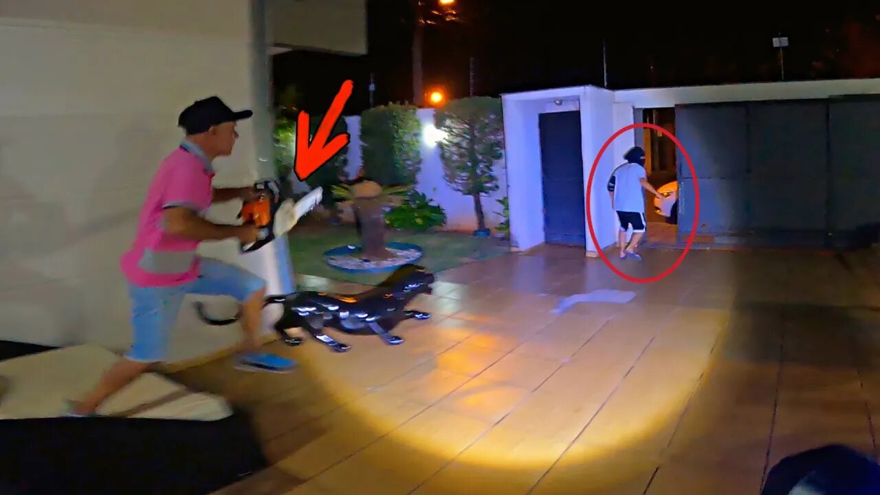 NOIA SE FUDEU TENTANDO ROUBAR MINHA MANSÃO