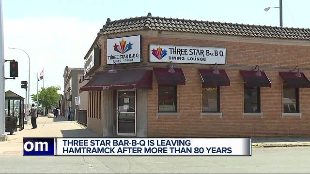 Three Star BBQ leaving Hamtramck after more than 80 years