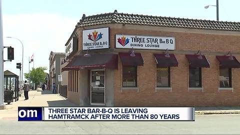 Three Star BBQ leaving Hamtramck after more than 80 years