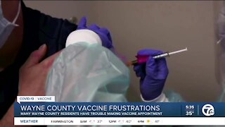 Seniors in Wayne County frustrated over COVID-19 vaccine process