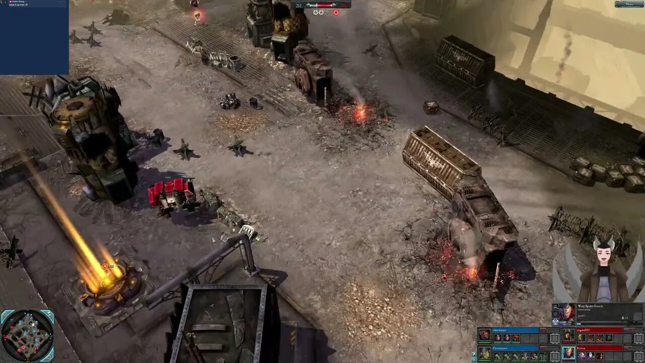 [Foreign Name], [Foreign Name] vs Stigma8113, Kickin || Dawn of War 2: Elite Mod