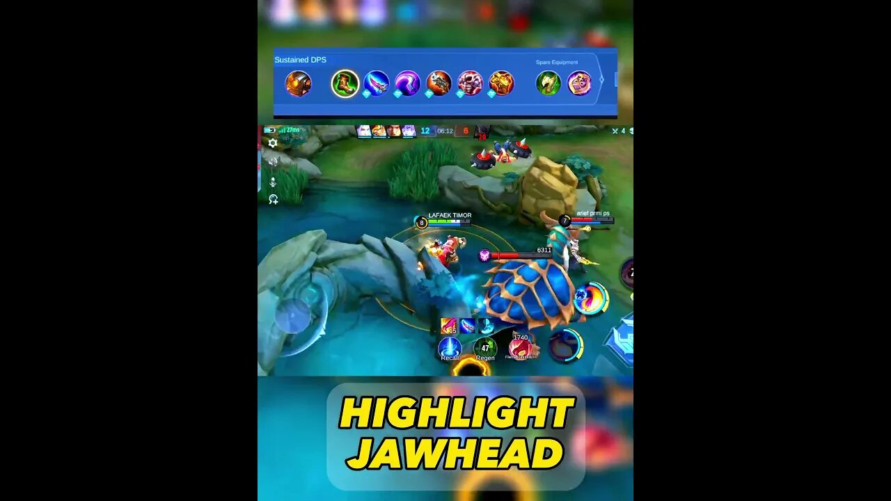 JAWHEAD #mobilelegend #mpl #mlbb #mlbbesports #mplid #gameplay #mplsg #gaming #mplph