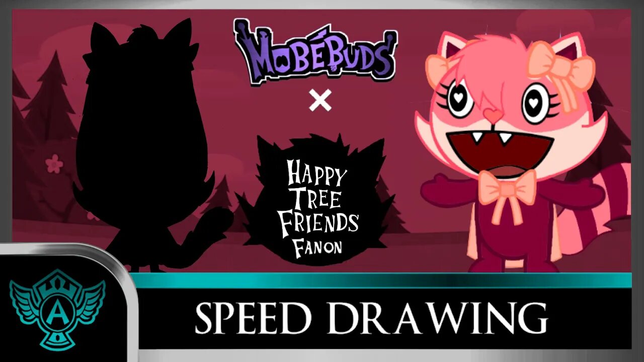 Speed Drawing: Happy Tree Friends Fanon - Yumi | Mobebuds Style