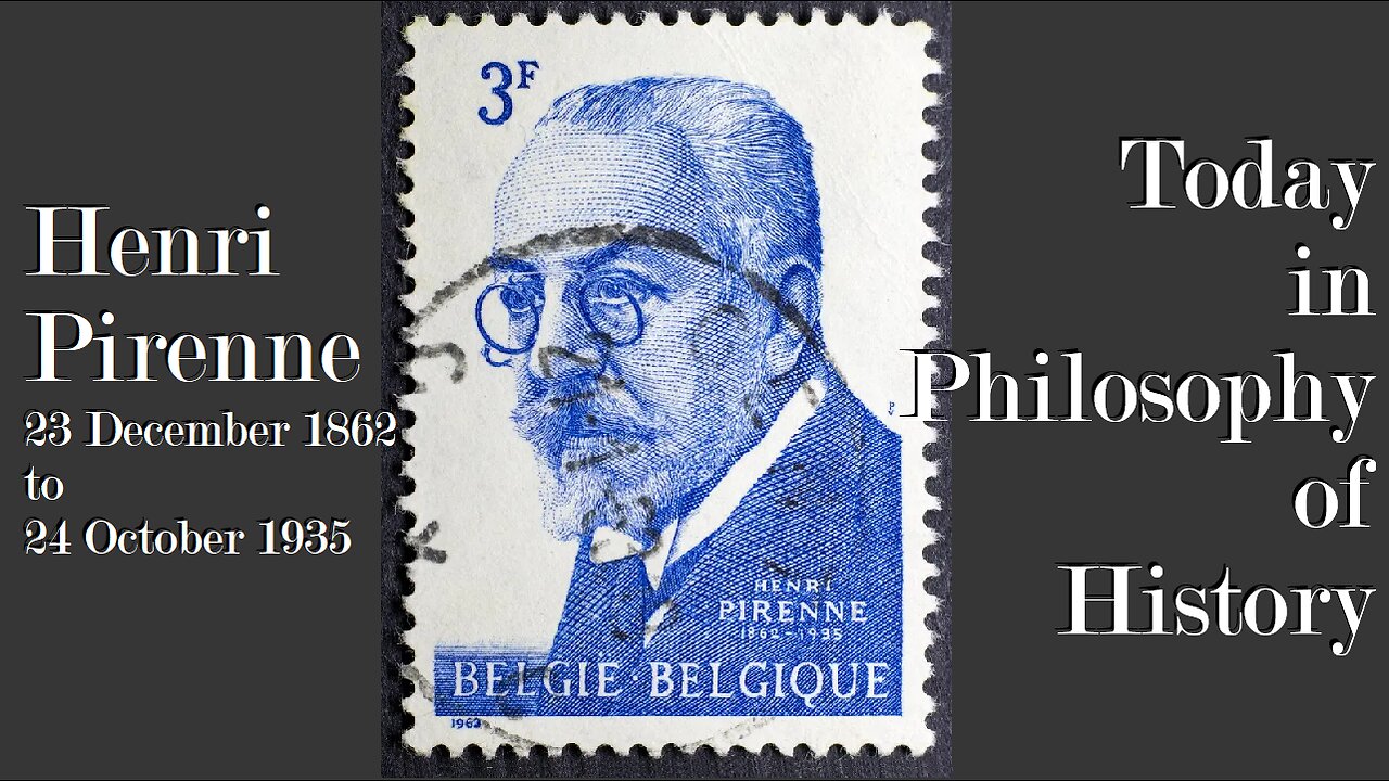 Pirenne and the Development of Human Societies in Space and Time