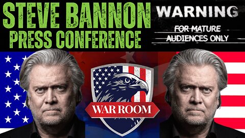 Steve Bannon Press Conference