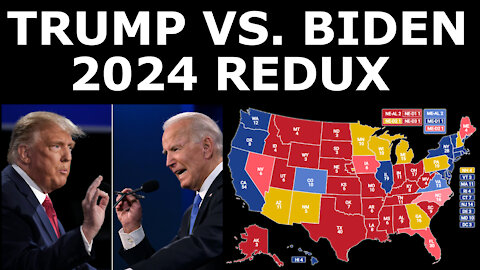 TRUMP vs. BIDEN! - 2024 Election Prediction (Aug. 2021)