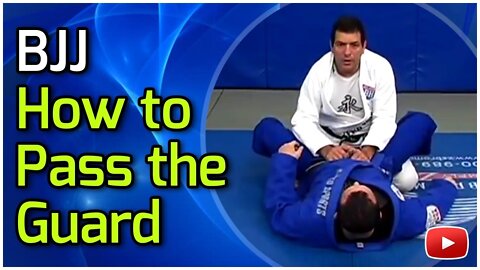 Brazilian Jiu Jitsu How to Pass the Guard featuring Master Marcus Vinicius Di Lucia