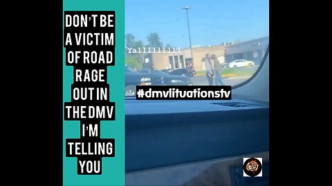 Dmv road rage caught on camera ends with a serving of knuckle sandwiches being dished out