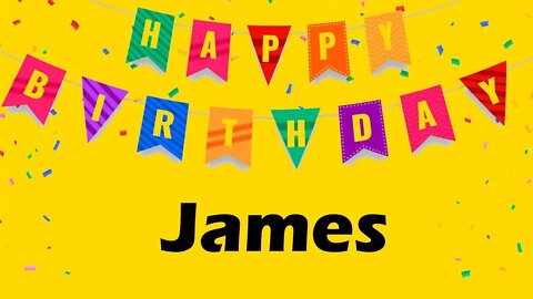 Happy Birthday to James - Birthday Wish From Birthday Bash