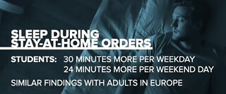 Stay at home orders and the impact on sleep