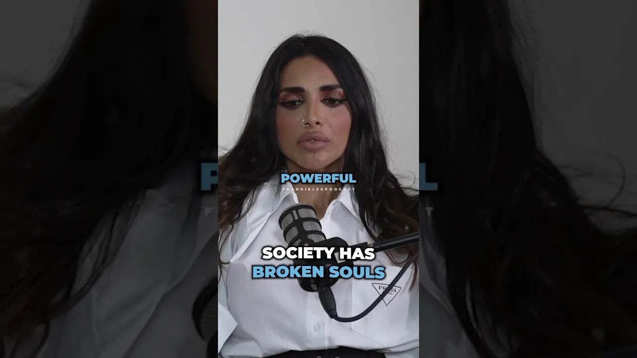 Society has BROKEN souls.. 😔 #frankieleepodcast