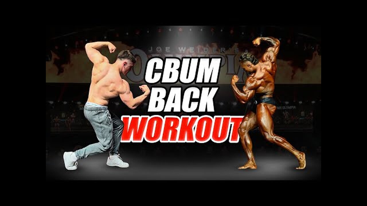 Insane back workout inpired by cbum