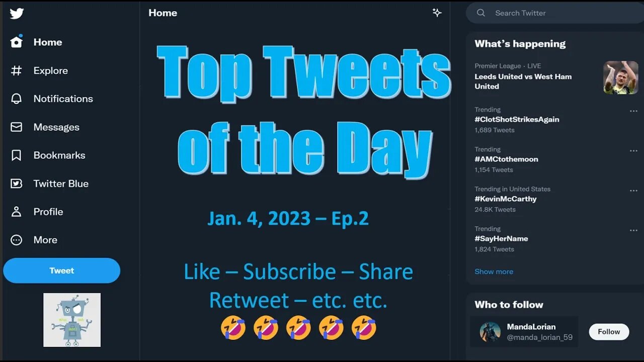Top Tweets of the Day | Jan. 4 2023 - Ep. 2| whatduhbot