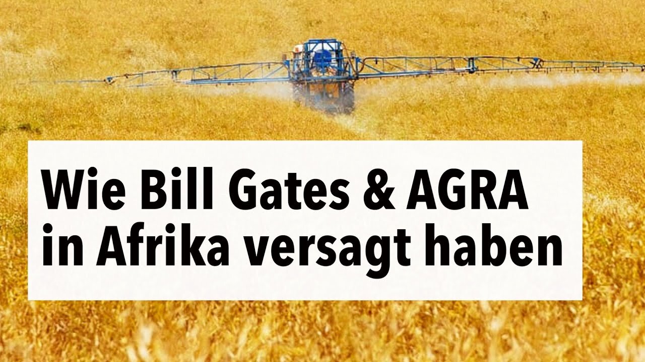 Wie Bill Gates & die Agribusiness Alliance for a Green Revolution in Afrika versagt haben