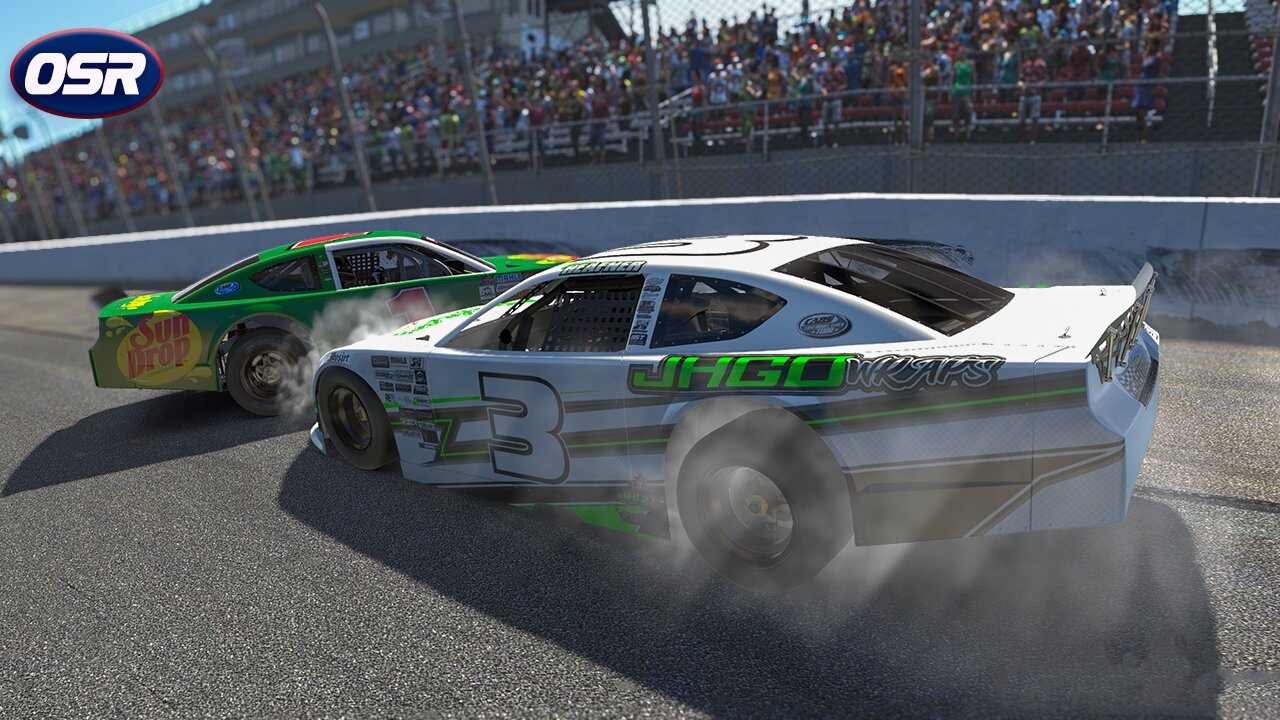 Harvick's Havoc: iRacing Late Model Stocks Get Rowdy at Kern Raceway 🏁