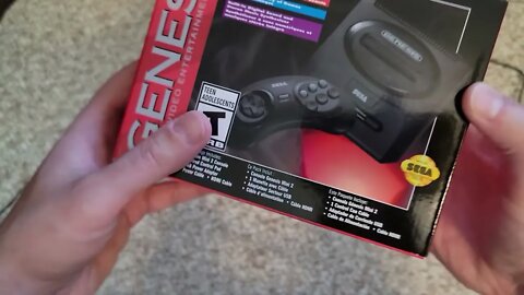 Up Close of SEGA Genesis Mini 2