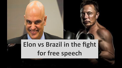 Elon VS Brazil gov as they crack down on free speech