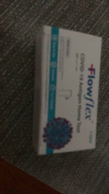 My COVID testing kit