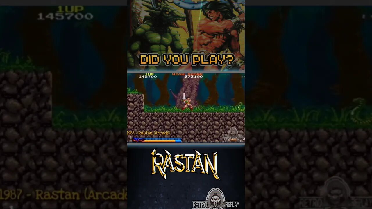 #rastan was the ultimate #arcade game. If you played it you'll always remember it.