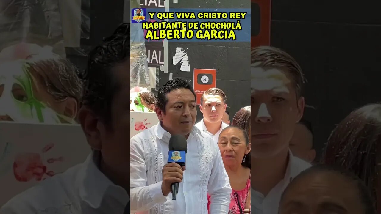 Habitante del pueblo de Chocholá alza la voz: “QUE SE RESPETE LA LIBERTAD RELIGIOSA” ALBERTO GARCÍA