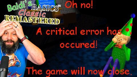 WE BROKE THE GAME! Baldi's Basics Classic Remastered Party Mode!