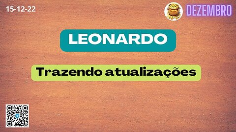 LEONARDO Trazendo atualizações