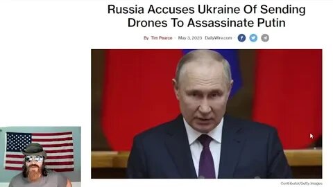 Kremlin Attacked In A Drone Attempt On Putin