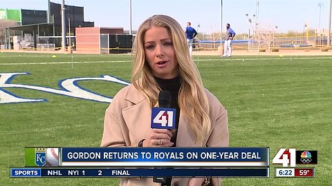 Royals OF Alex Gordon said come back was a 'no-brainer'