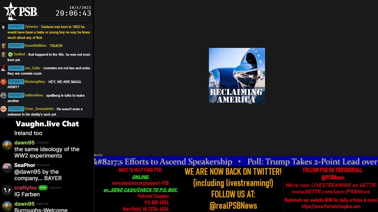 2023-10-04 20:00 EDT - Modern Day America: with LC Mac