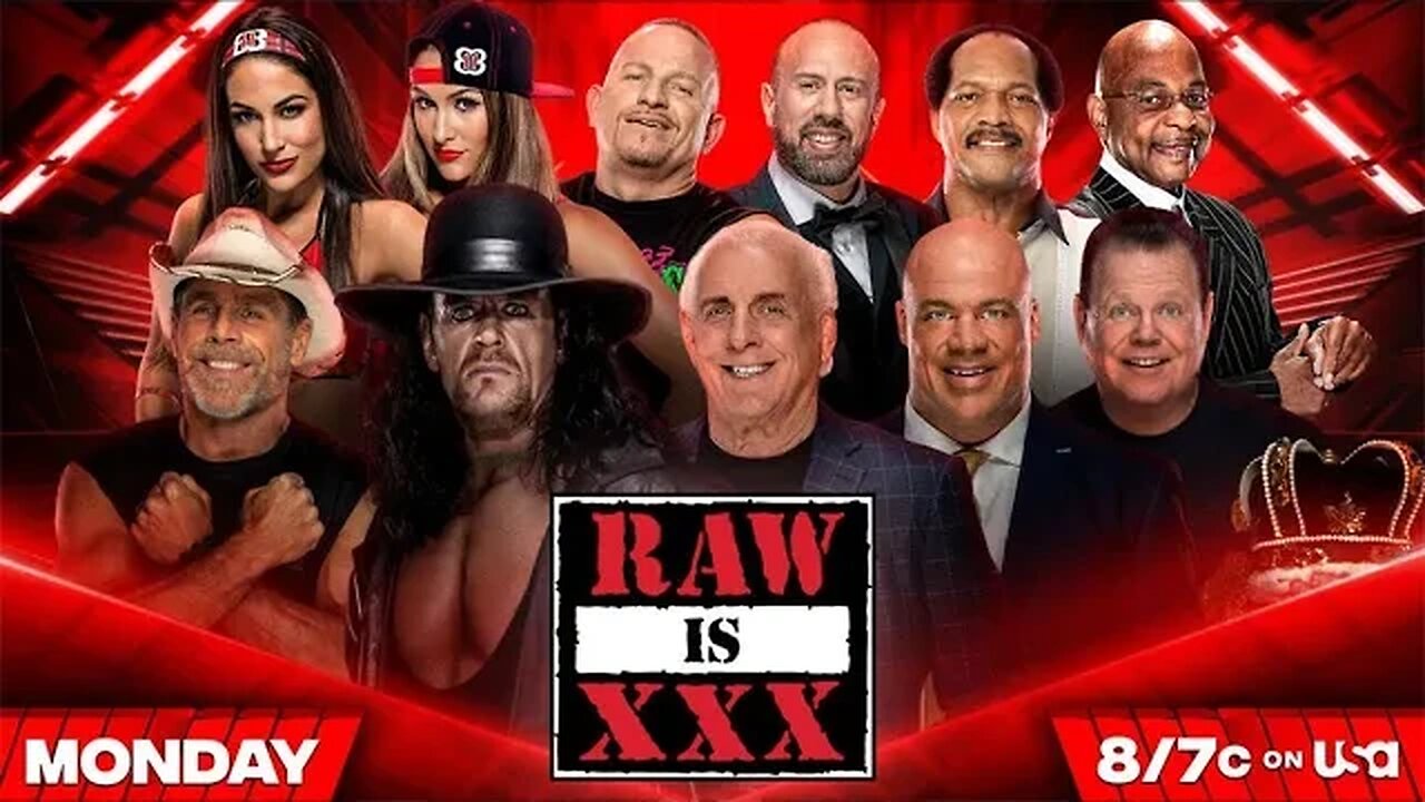 Raw is XXX(30) Jan 23rd Watch Party/Review (with Guests)